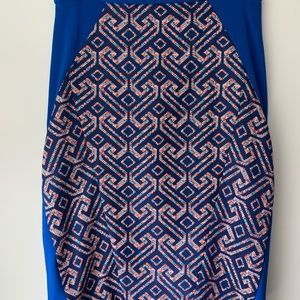 Anthropologie/Eva Franco Patterned Pencil Skirt